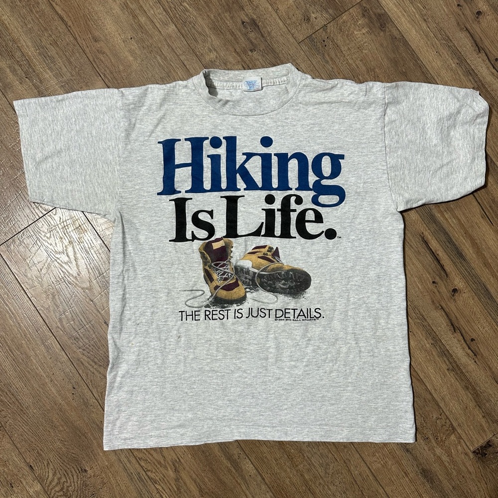 Vintage 1994 Hiking is Life Shirt
